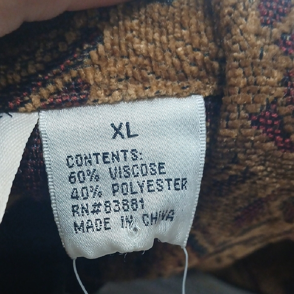 FLASH BACK BROWN  Jacket Sz XL NEW WITH TAGS - Picture 5 of 11